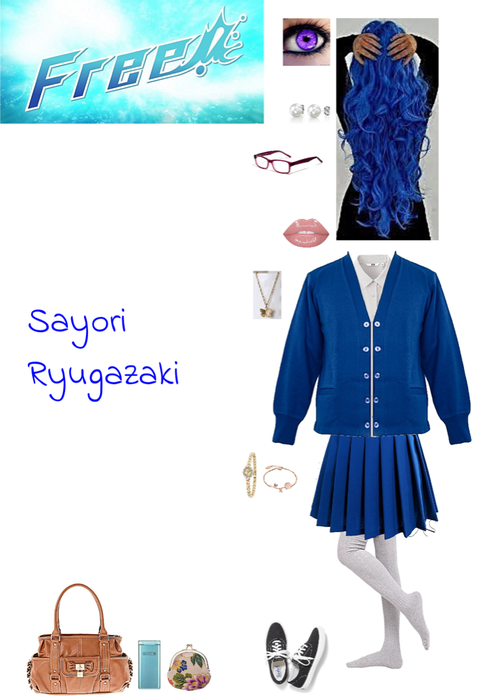 Free! - Iwatobi Swim Club series OC: Sayori Ryugazaki
