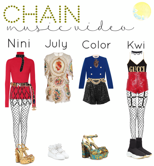 chain mysic video outfits