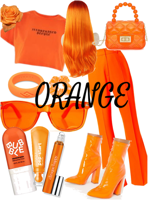 neon orange! 🍊🍊🍊🍊