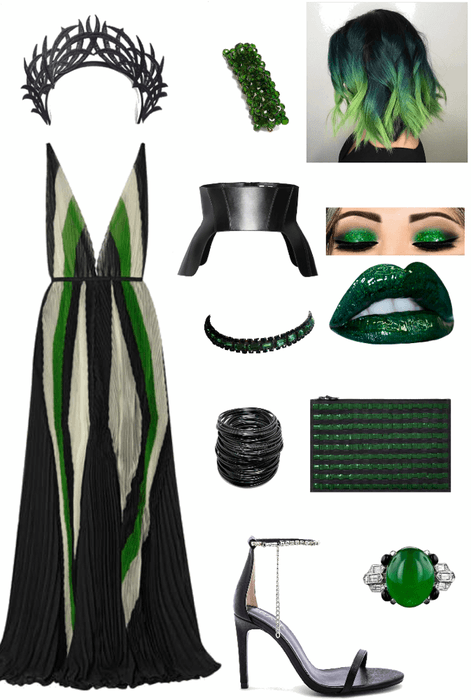 Lady Gaga Green Goddess