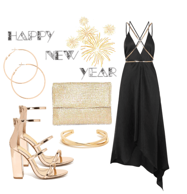 Gold & Navy New Years