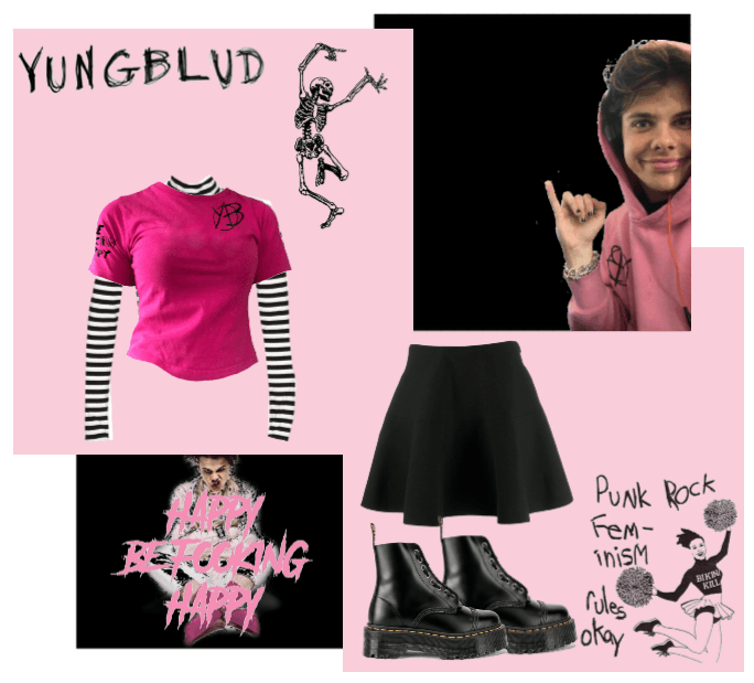 YungBlud Concert Outfit Idea