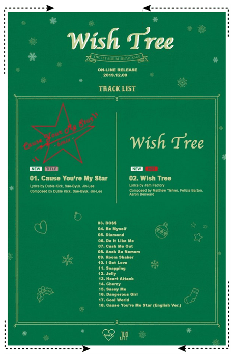 《6mix》'Wish Tree' Tracklist