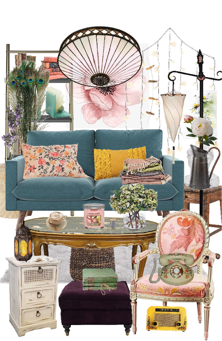 Eclectic Sitting Room