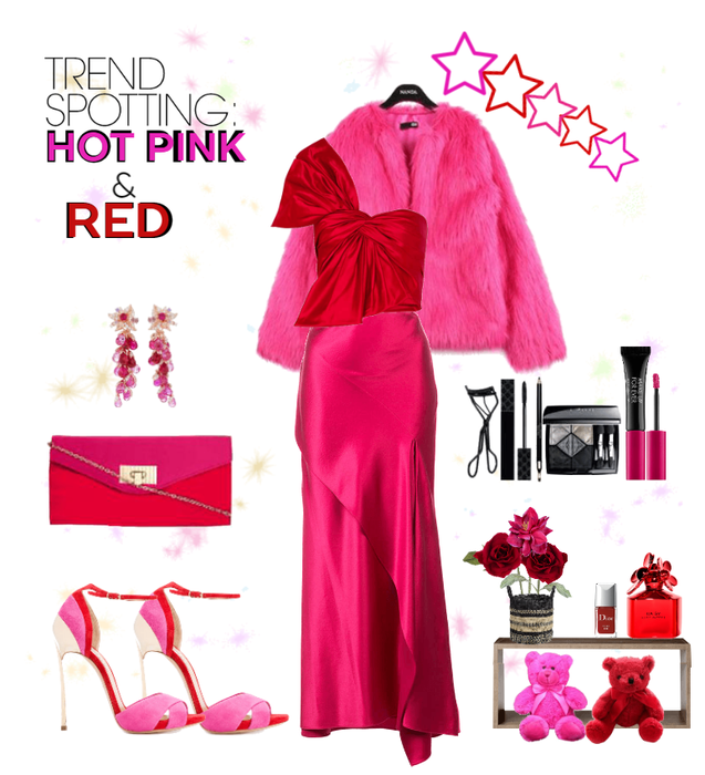 Hot Pink & Red