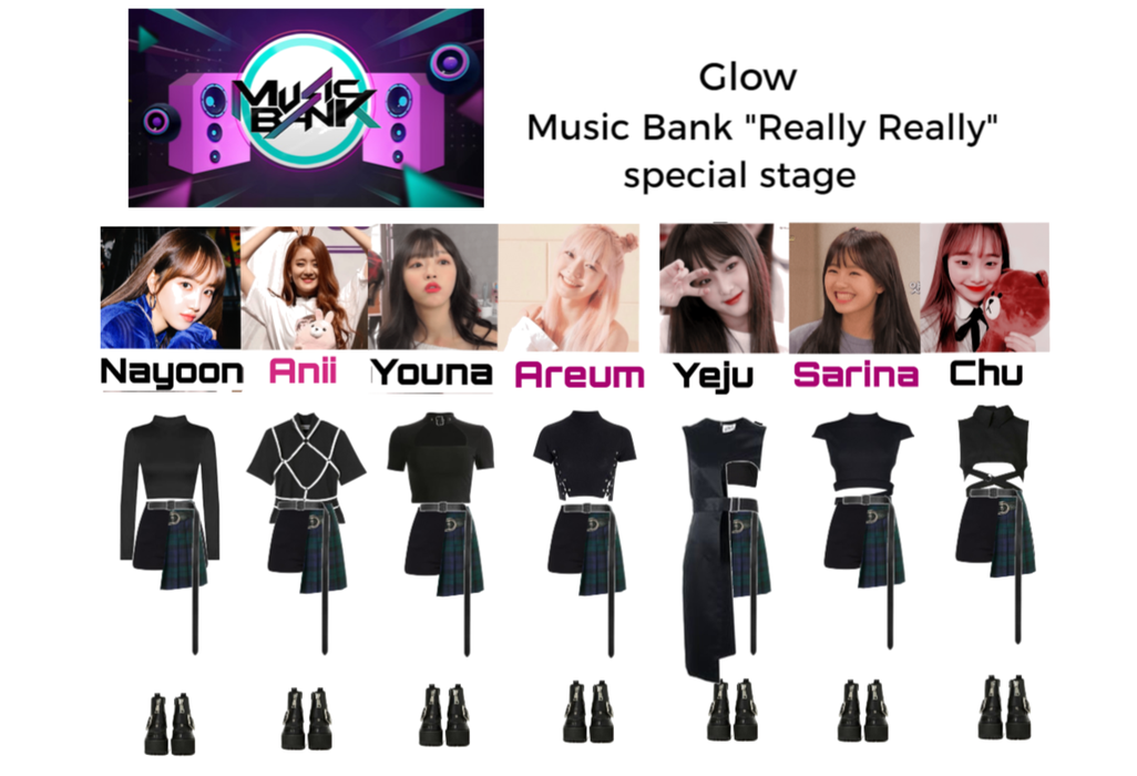 Glow Music Bank "Really Really" special stage