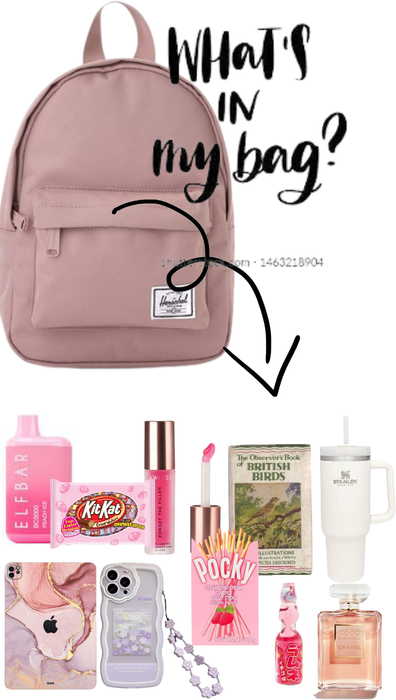 what's in my bag (preppy)