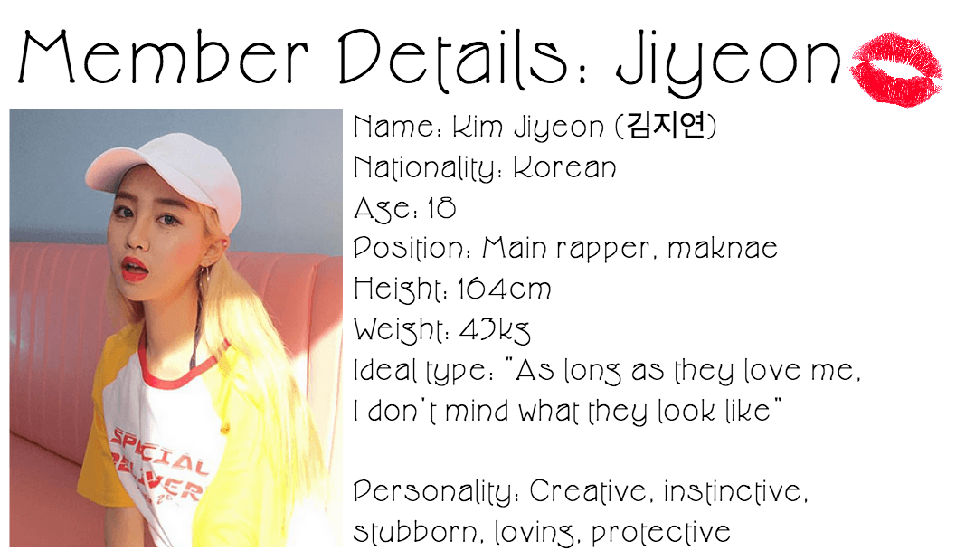 Member Details: Jiyeon