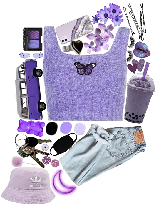 boba challenge, but make it purple ✨💜