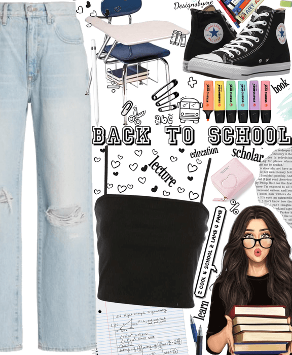 back to school 🖤