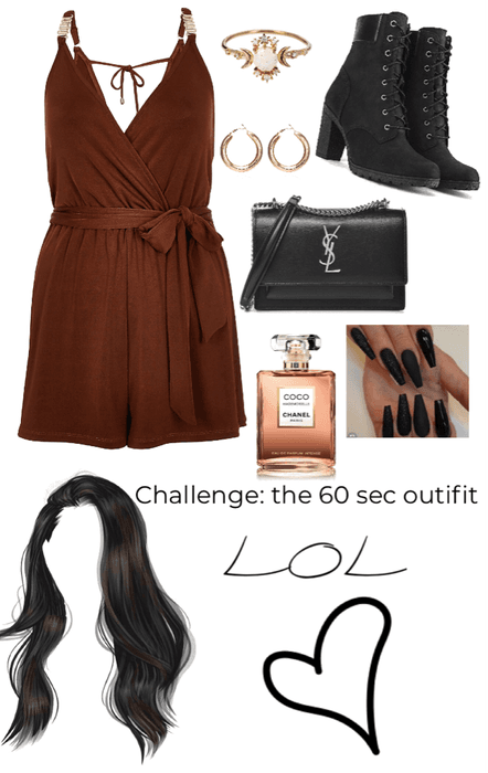 the 60 seconds outfit challenge!