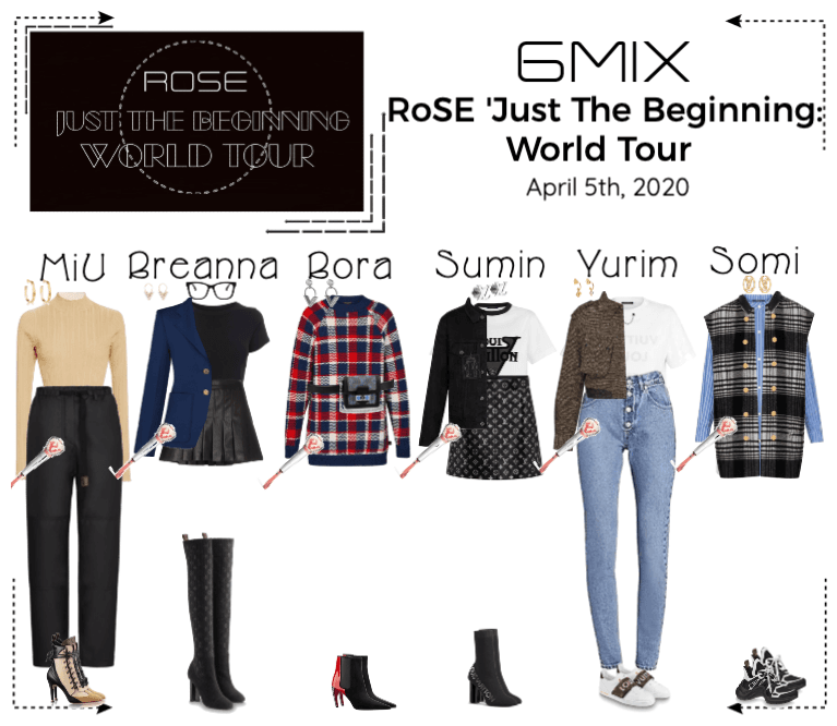 《6mix》RoSE 'Just The Beginning : World Tour'