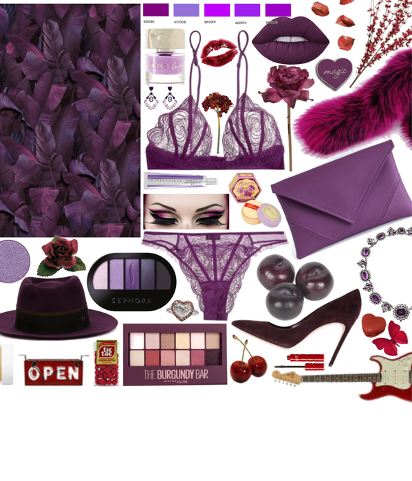 purple & red mix