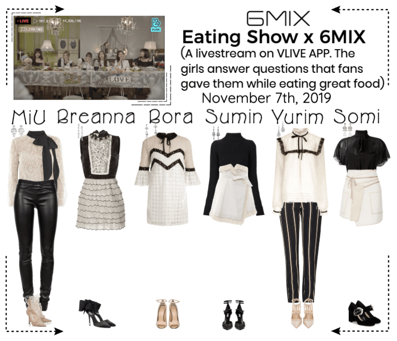 《6mix》Eating Show x 6mix On Vapp Livestream