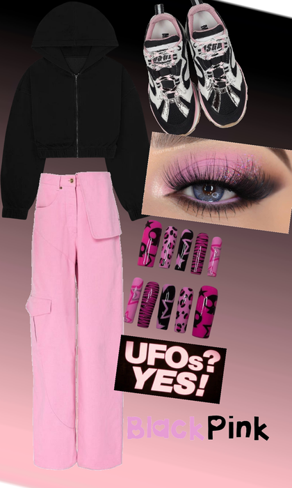 Black & Pink outfit