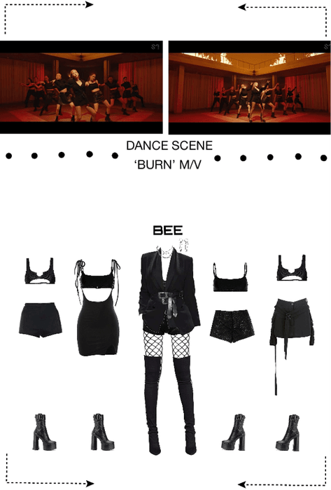 BEE (벌) DANCE SCENE - ‘BURN’ MV