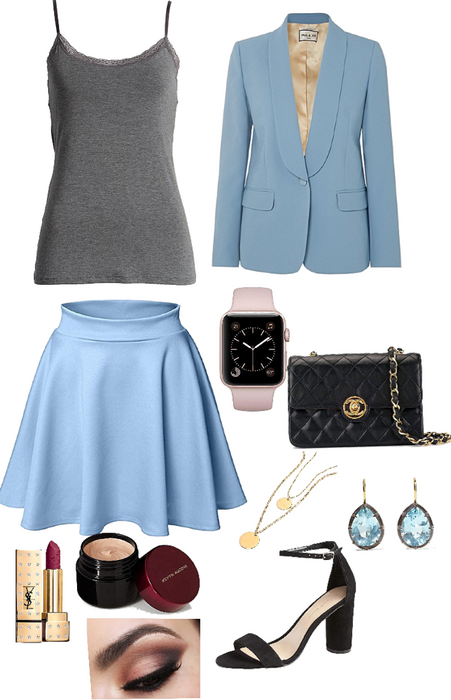 Blue Business Casual