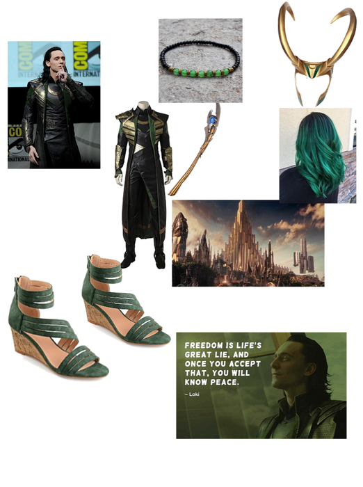 Loki God of Mischief Outfit