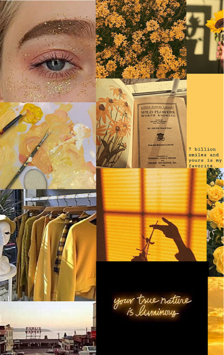 yellow aesthetic