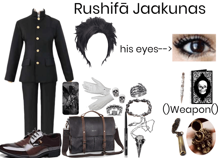 Shadow Hunters OC: Rushifā Jaakuna's school uniform (Human)