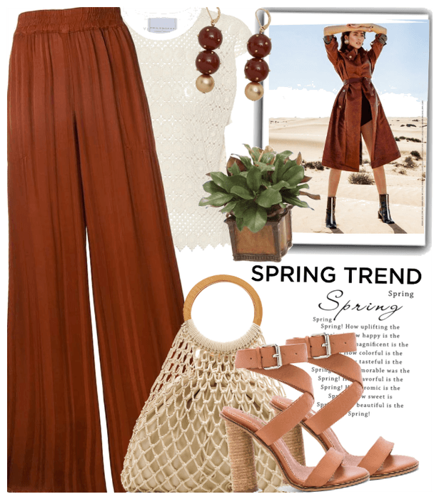 Spring trend: earthy colors and crochet