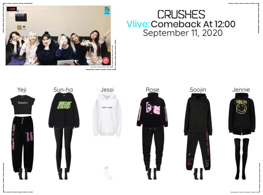 Crushes (호감) Surprise Vlive