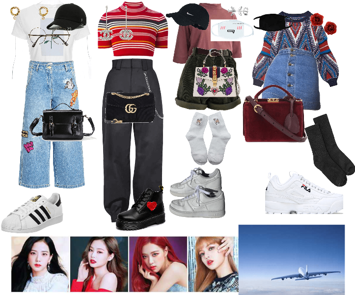 BLACKPINK  airport outfits