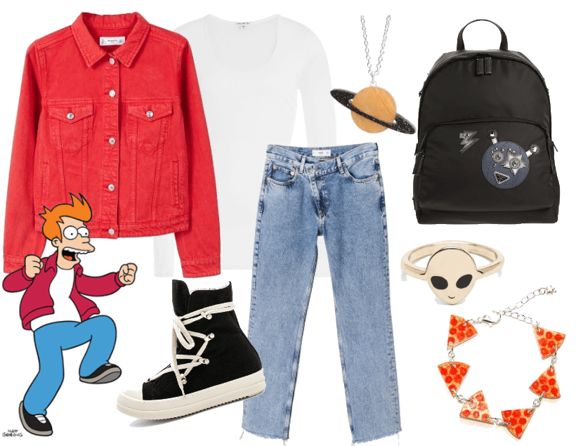 Futurama Inspired Outfit - Phillip J Fry (Back To School)