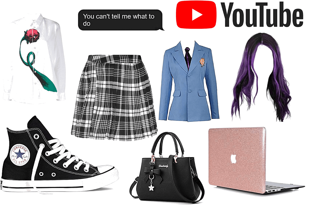 Ariel/Ace High School outfit
