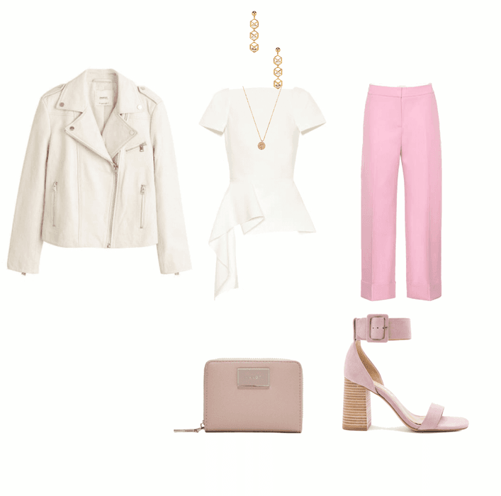 bold pink pant business attire