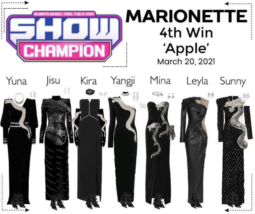 마리오네트 (MARIONETTE) - [SHOW CHAMPION] ‘Apple’ | 4th Win