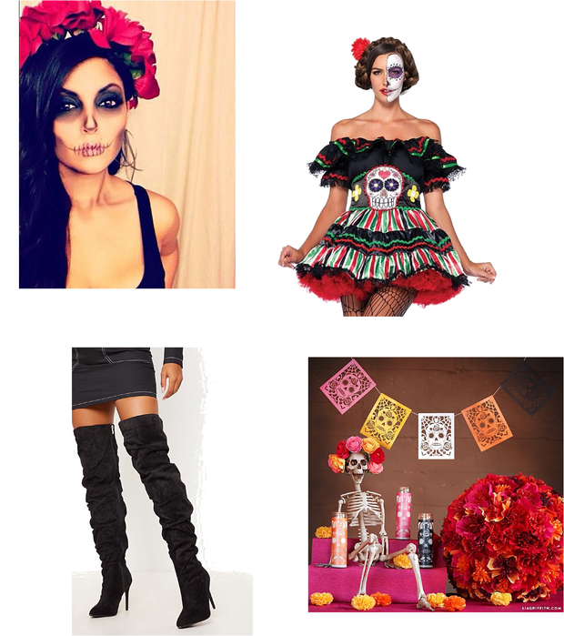 Day of the Dead Halloween costume