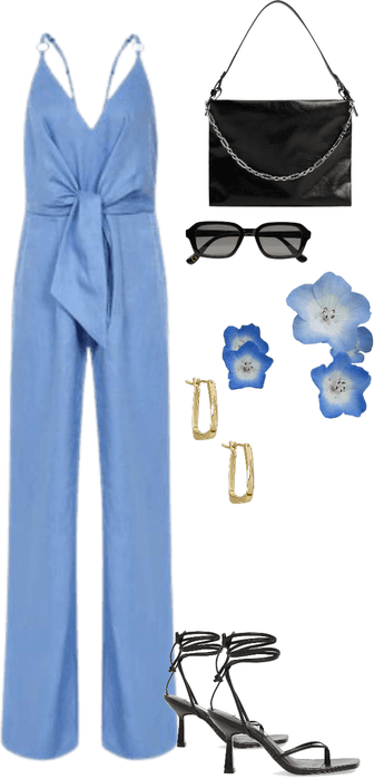 blue jumpsuit 💙