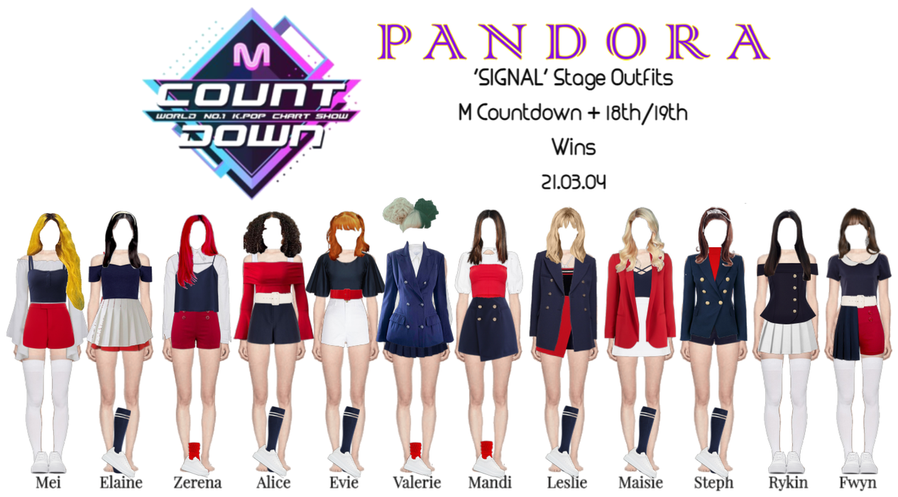 PANDORA [M Countdown] 'SIGNAL' Performance