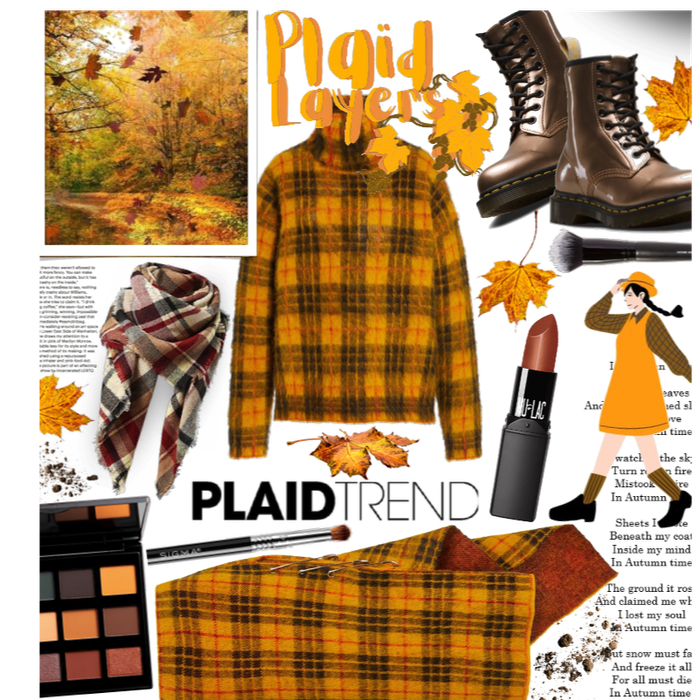 Plaid layers style
