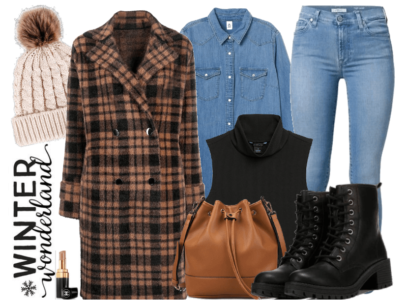 Winter Layers w/ Combat Boots