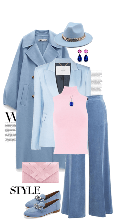 Pink and Blue | Chic, Polished and Stylish
