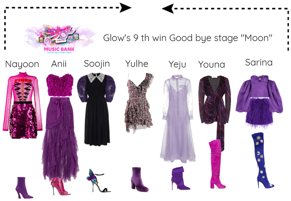 Glow 9th goodbye stage
