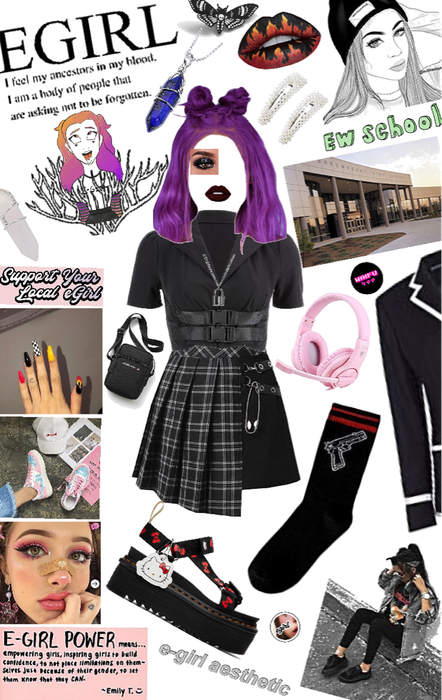 e girl outfits for school