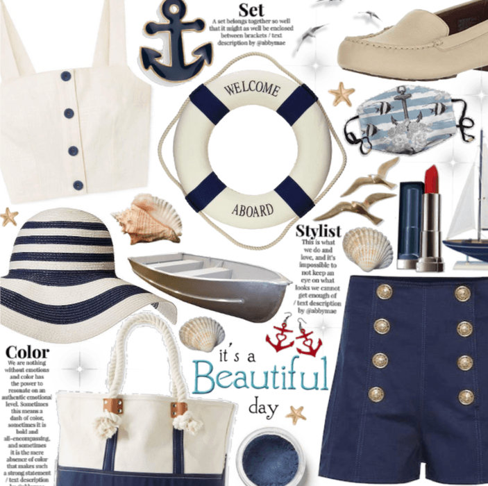 It's a beautiful day to be sailing| summer neutral
