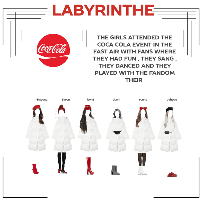 LABYRINTHE on the COCA COLA event