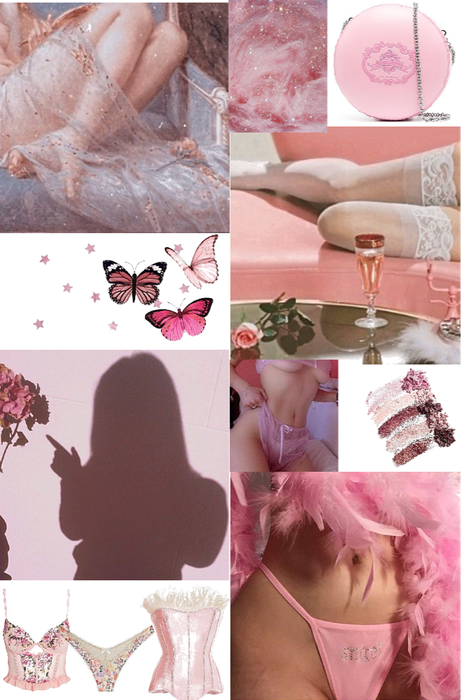 Soft & Sensual Moodboard: Pink