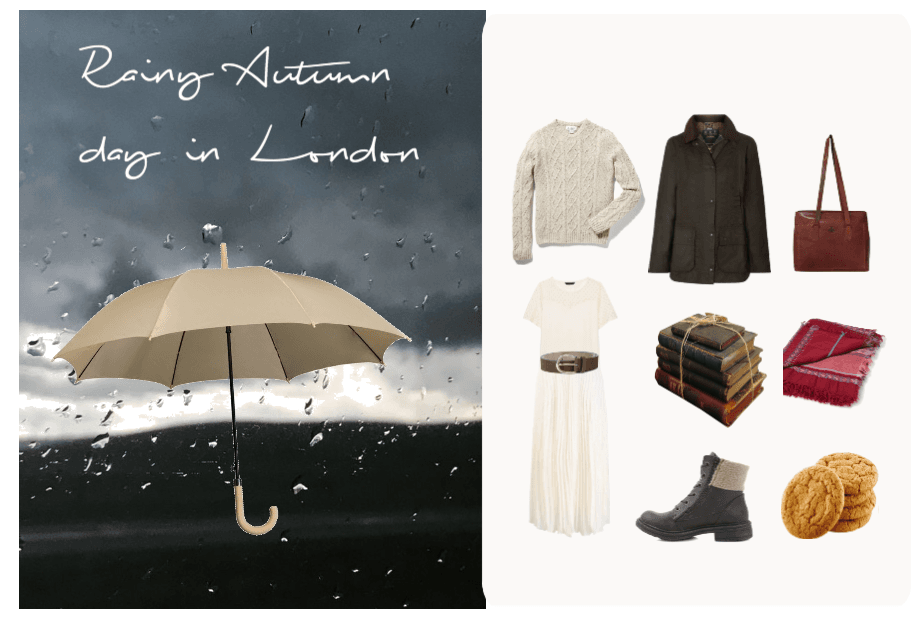 Rainy Autumn London