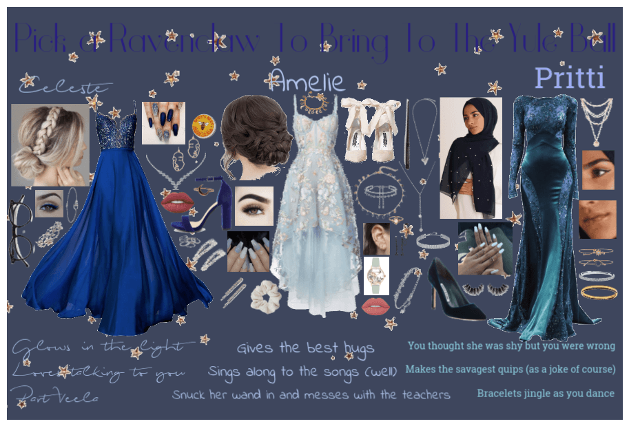 Pick a Ravenclaw To Bring To The Yule Ball