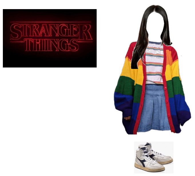 my outfit in stranger things