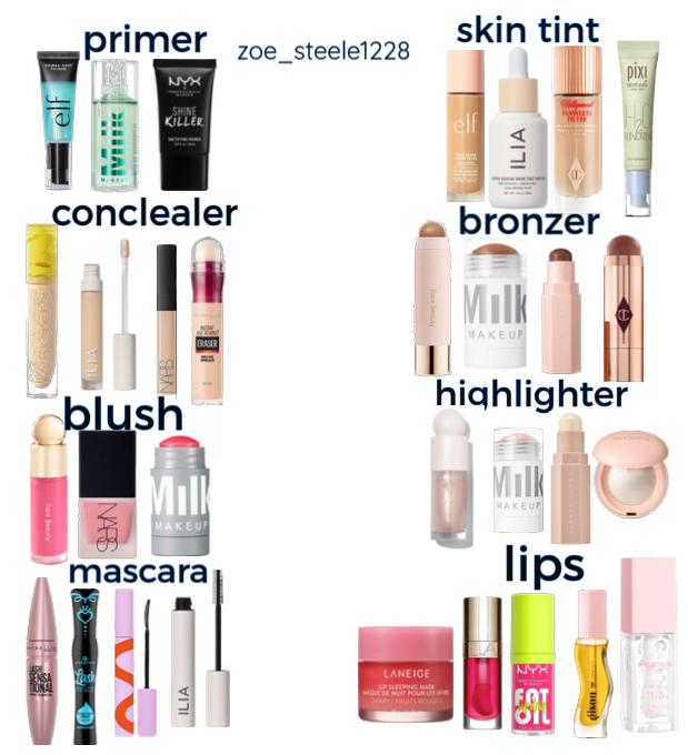 makeup variety