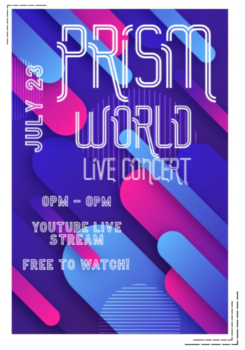 {PRISM} Online Concert Announcement