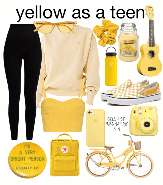 Yellow As A Teen