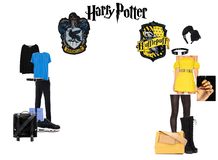 Trip to Town (ravenclaw and hufflepuff)