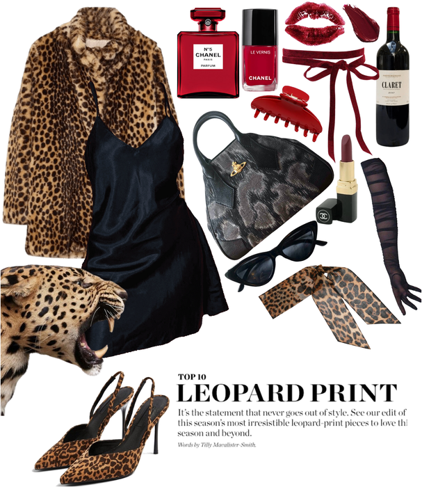 upcoming trend 2024: leopard print